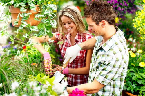 Investigating a landscaping service concern on site